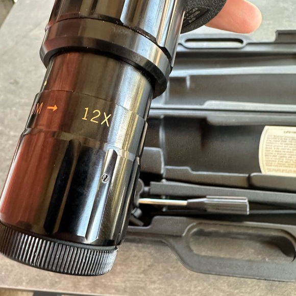 Bushnell 12X Spotting Scope with Tripod & Hard Case – Precision Outdoor Viewing - Picture 3 of 14